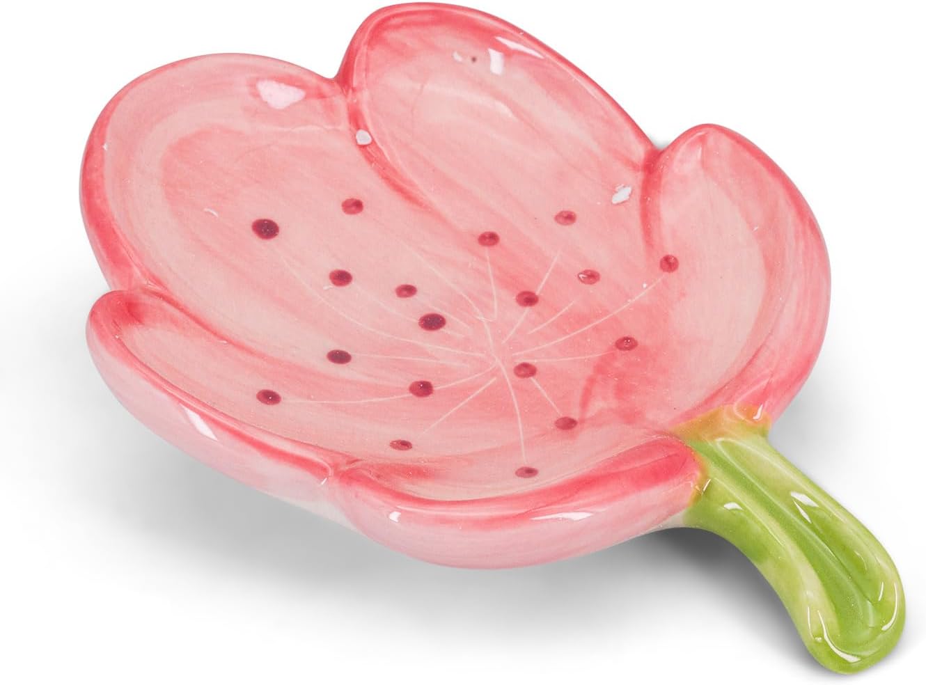 Creative Flower Shaped Ceramic Soap Dish ā Cute Decorative Soap Holder for Bathroom & Home