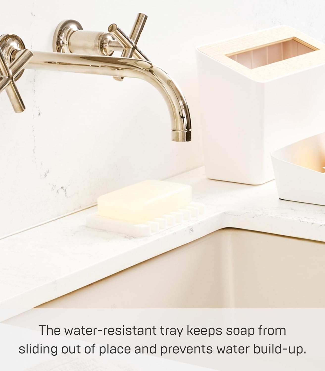 Silicone Soap Dish Pad – Quick Drain Non-Slip Soap Holder for Bathroom & Kitchen
